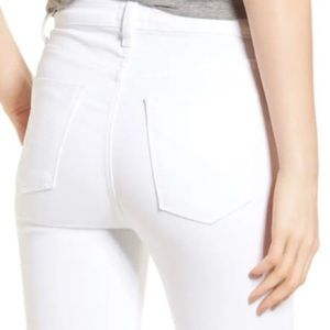 Hudson Holly High Rise Flare White